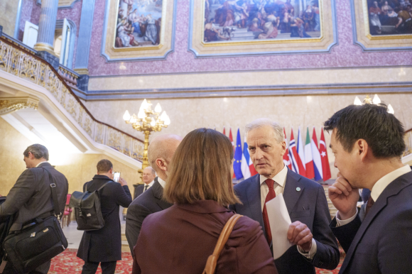 Statsminister Jonas Gahr Støre (Ap) deltok på Ukraina-toppmøte i London. Foto: Javad Parsa / NTB / NPK