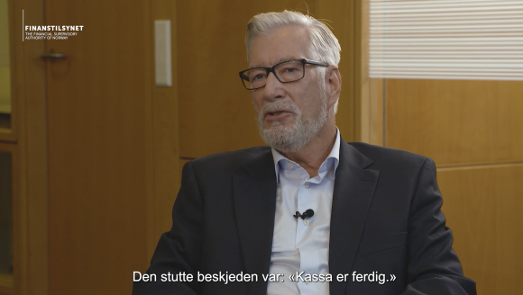 Sigbjørn Johnsen forteller om sitt mest dramatiske øyeblikk: Da finansråd Arne Øien ringte med beskjed om at Kreditkassen var konkurs.