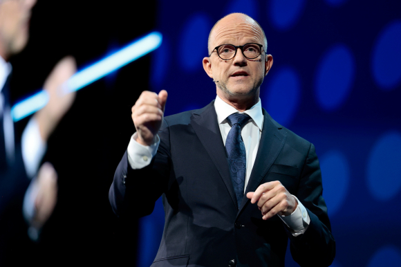 EUs nye Rein energipakke gjer det enda viktigare for Noreg å kople seg på EU og Europa, meiner NHO-sjef Ole Erik Almlid. Foto: NTB Kommunikasjon, NHO